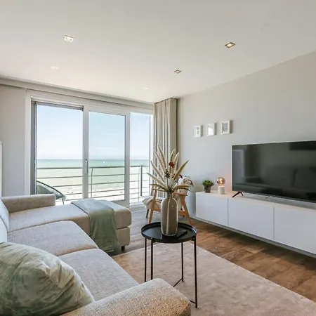 Huswell - Cosy Apartment With Frontal Seaview Nieuport Extérieur photo